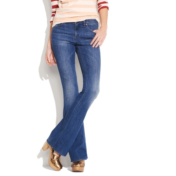 Madewell Denim - Madewell High Rise Flea Market Flare Jeans Size 28